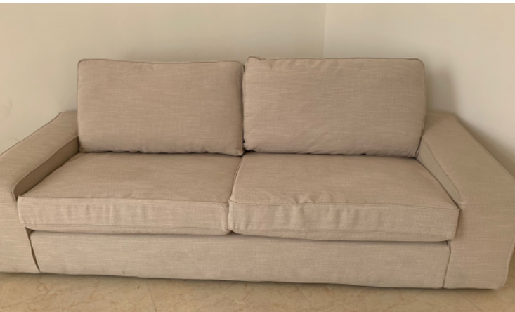 IKEA 2 Seater Sofa For Sale Classifieds Qatarbuyandsell Com   R2 4 56 